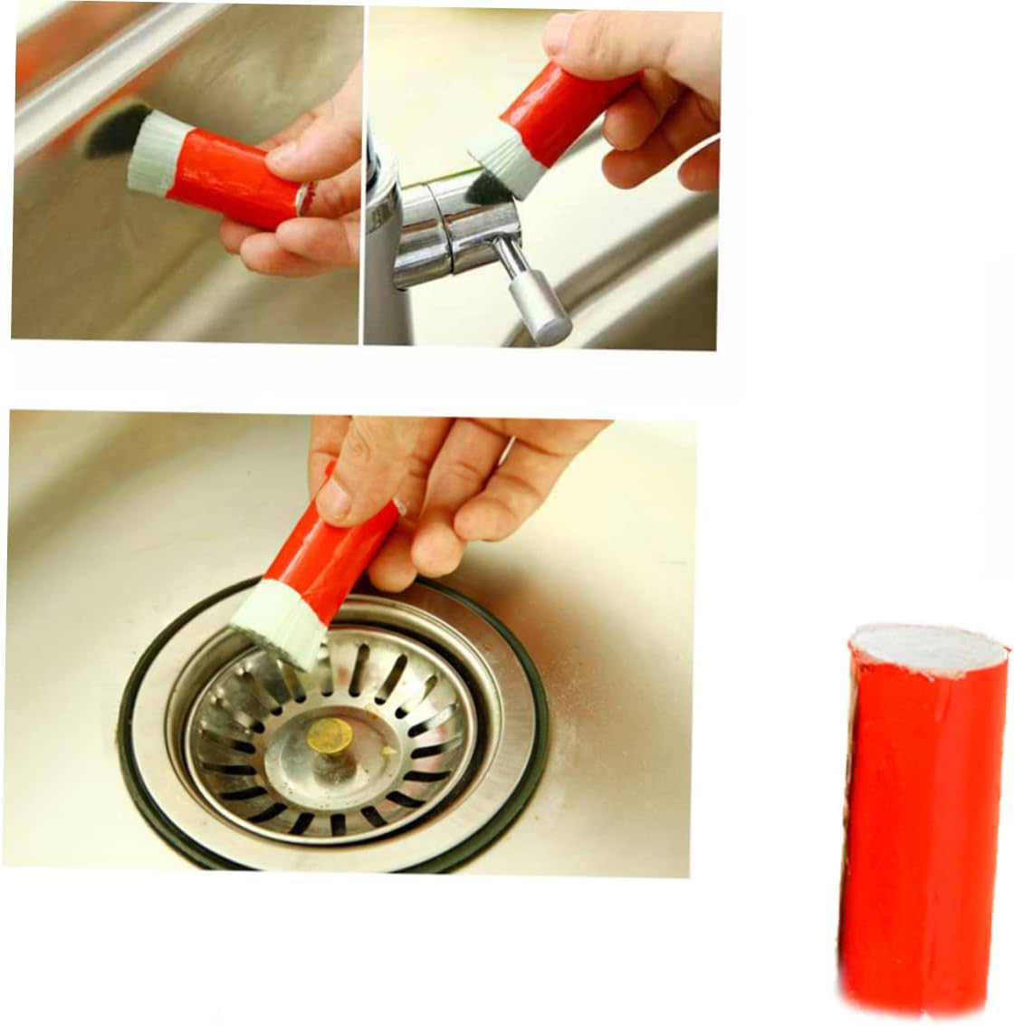 12pcs Stainless Steel Rust Remover Stick Set for Kitchen Cleaning