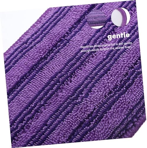Minkissy 2 Pack Reusable Mop Pads for Efficient Cleaning