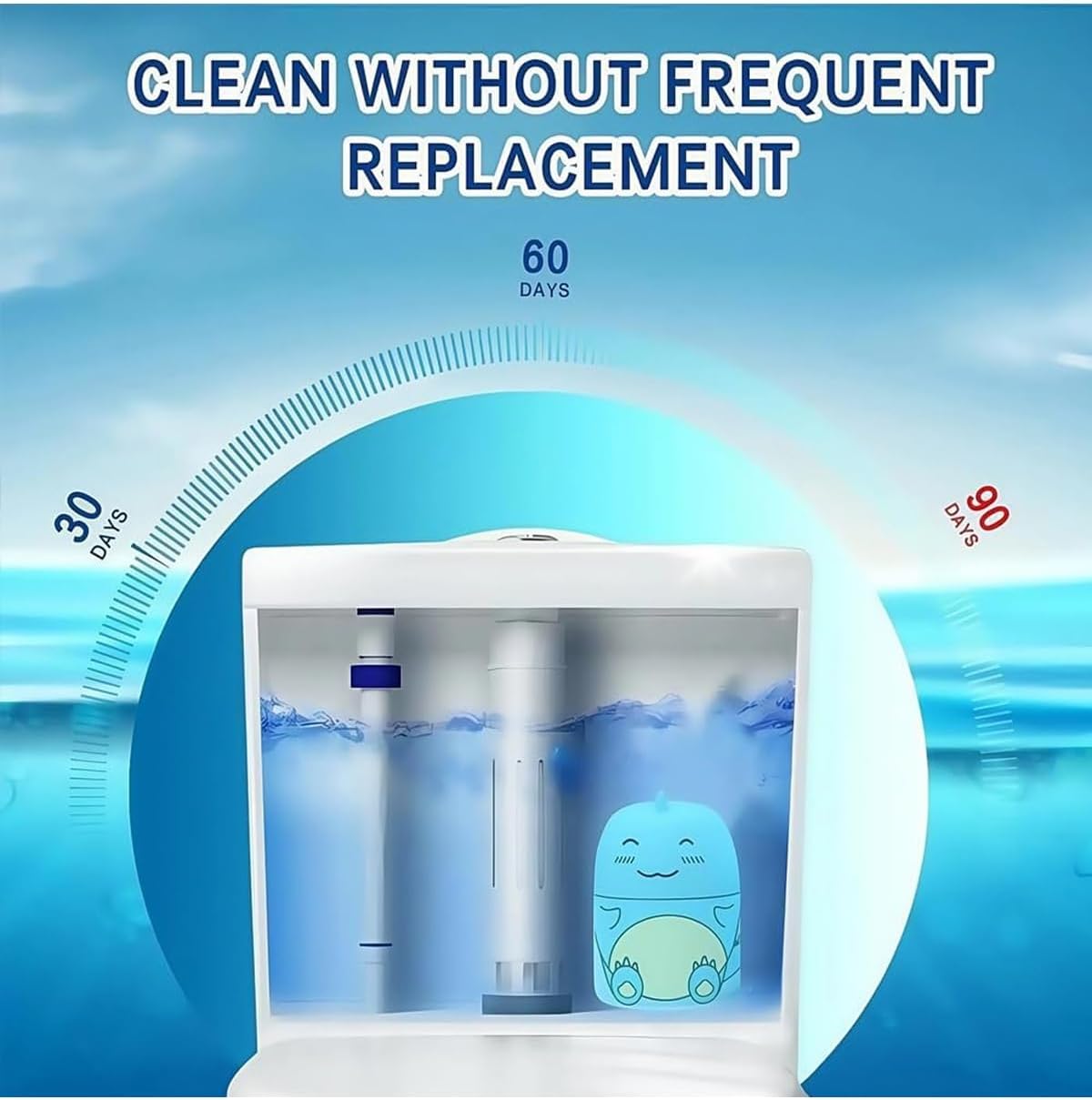 Toilet Wonder Clean Fresh Dinosaur Shaped Cleaner