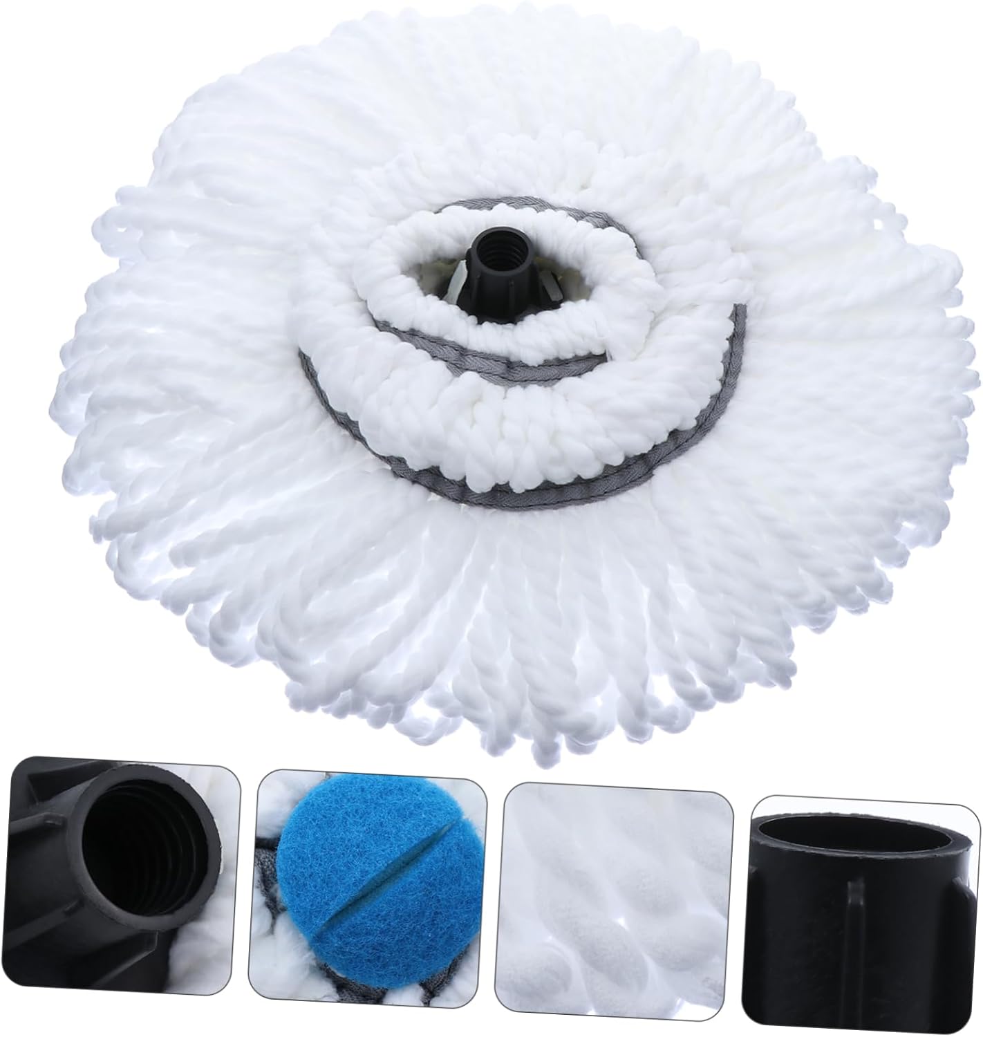 Water Absorption Mop Head Replacement for Home and Office Use