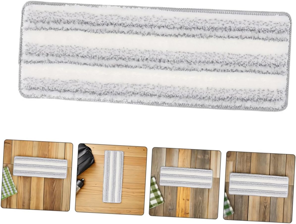 5pcs Microfiber Mop Pads Self-Adhesive Reusable