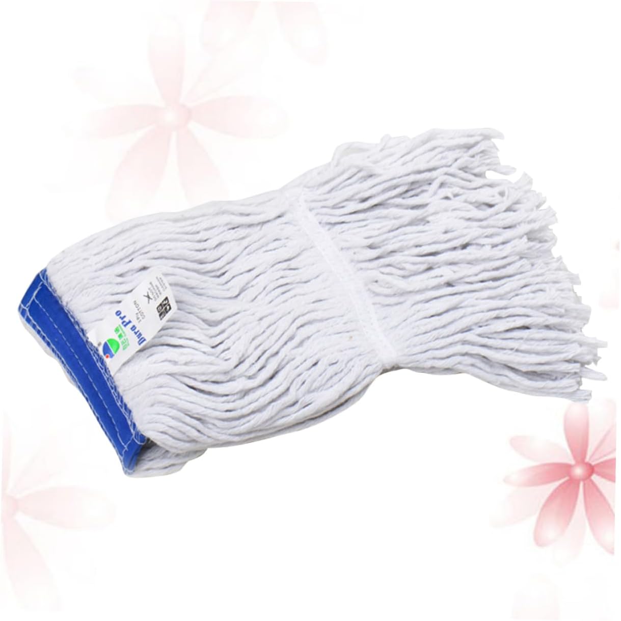 PACKOVE 1Pc Cotton Mop Head Replacement for Tile Wood and Bathtub Cleaning