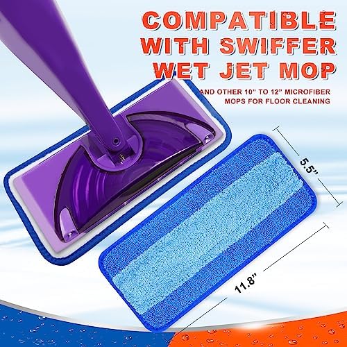 DR DAPPER Reusable Wet Jet Pads 2 Pack Blue 1