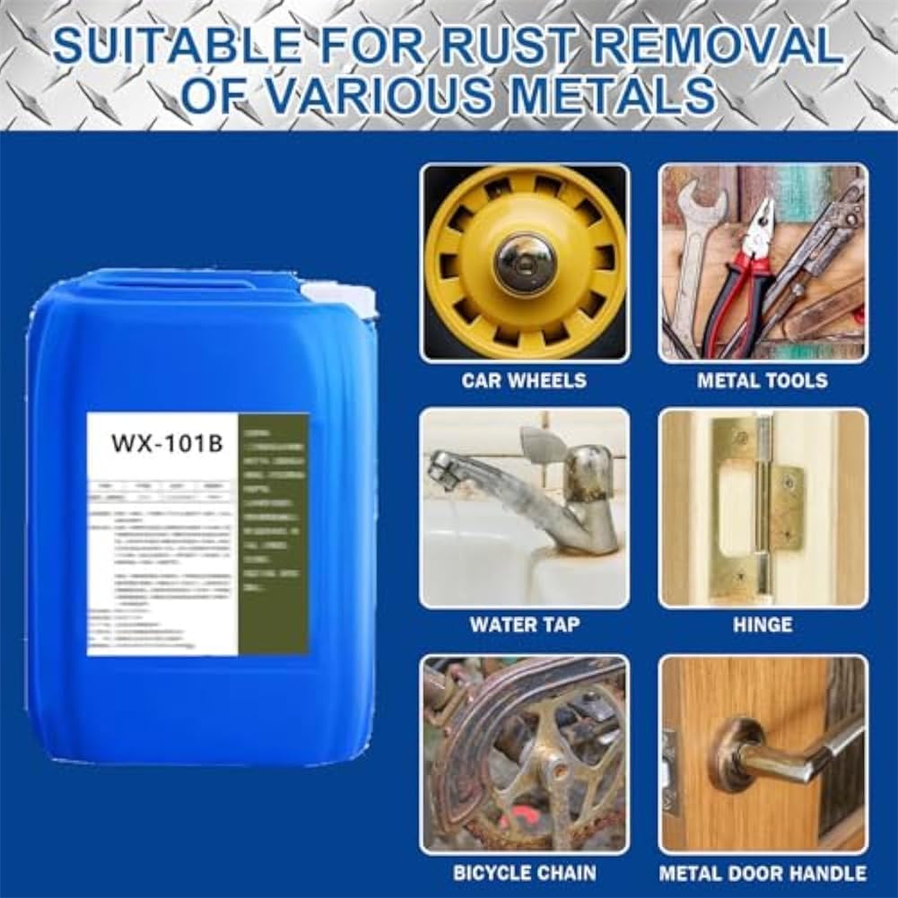 Powerful Metal Rust Remover 200ml - Fast Efficient