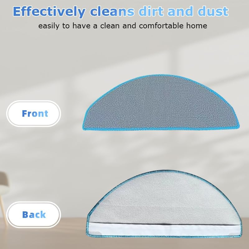 ZHICHENG 8pcs Mop Cloth for Roomba Combo Essential 1