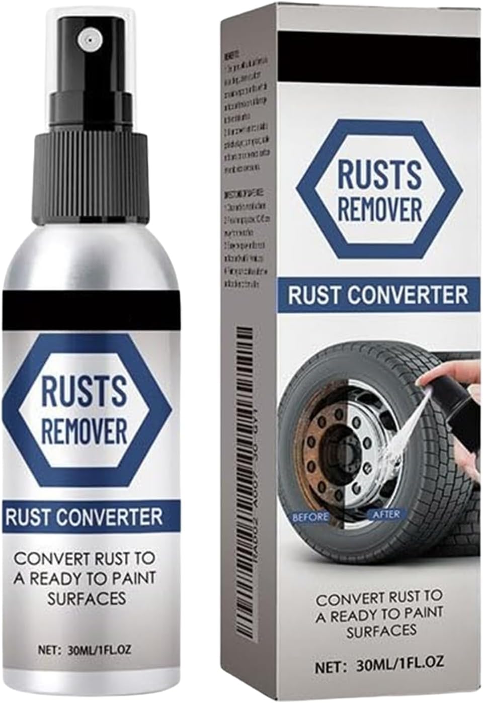 Waclipp 2X Rust Remover Spray for Heavy Duty Metal