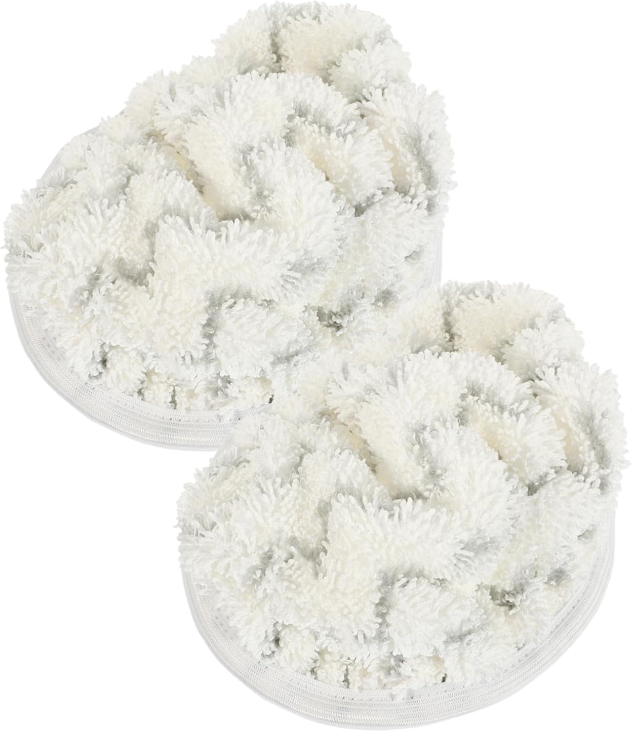 Ipetboom 2pcs Mop Refill Covers Microfiber Pads for Hardwood Tile Marble Cleaning