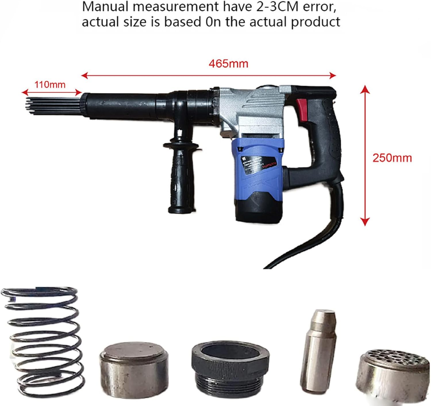 Electric Needle Rust Remover 220V Industrial Tool