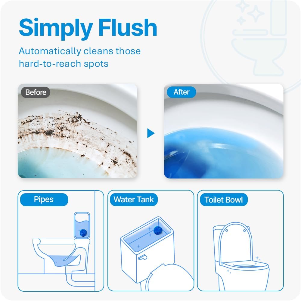 Fresh Fresh Toilet Bowl Cleaner Tablets 300 Count