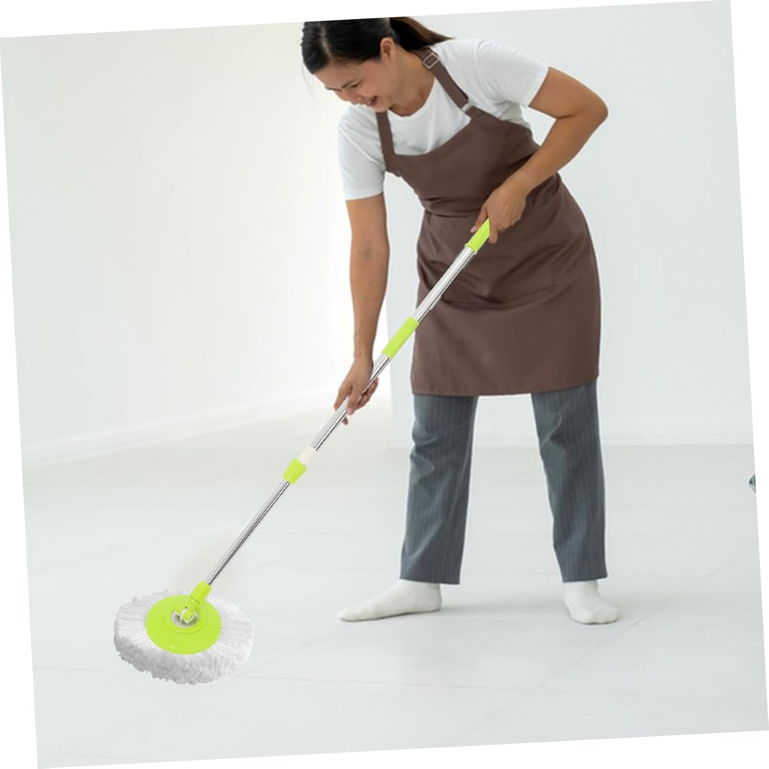 CALLARON Rotating Mop Handle with Detachable Pole