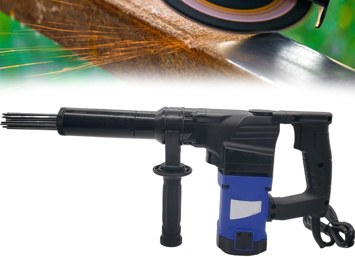 Electric Needle Slag Cleaner for Rust and Paint Removal 1