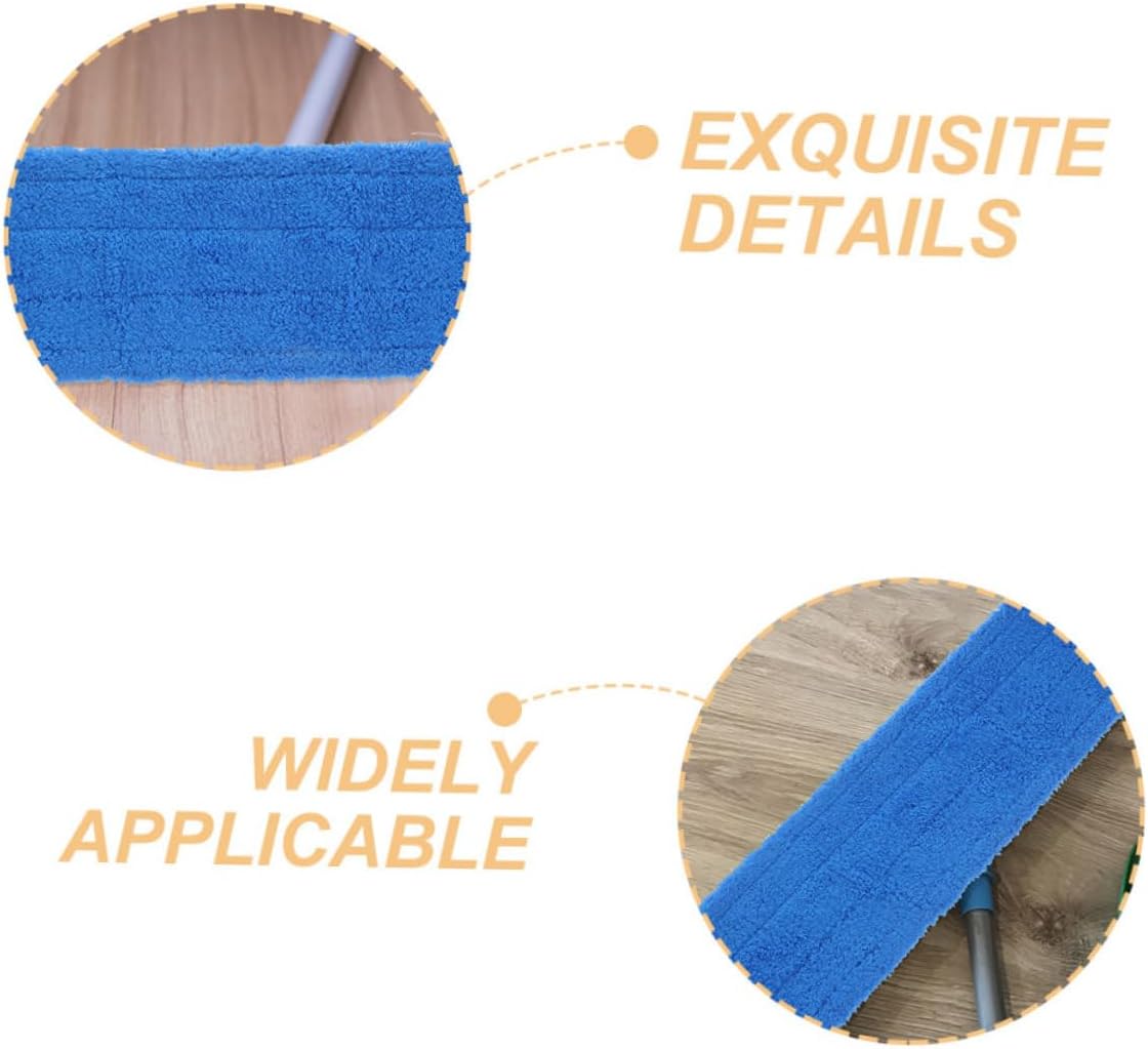 Ipetboom 3pcs Coral Fleece Mop Refill Pads