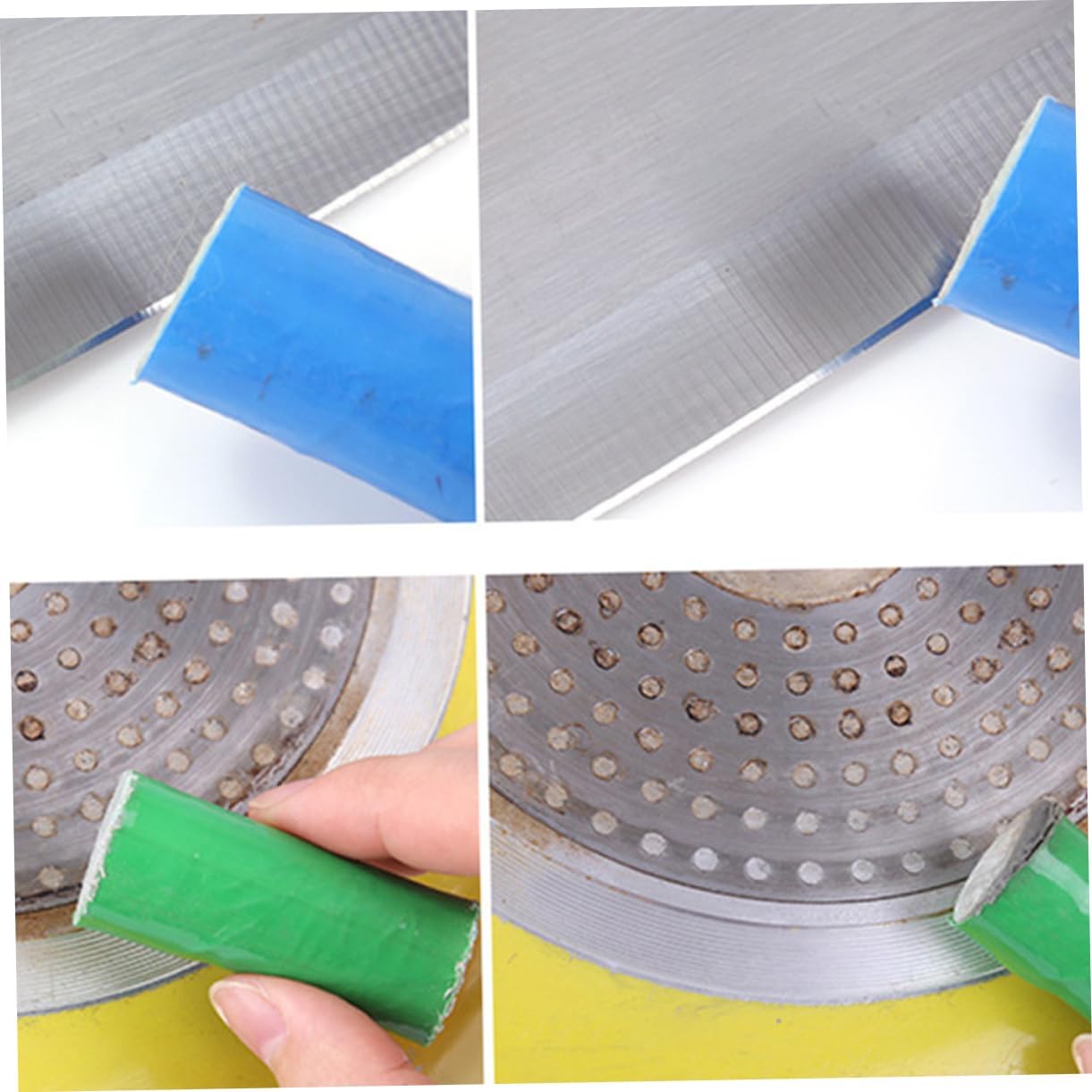 12pcs Minkissy Stainless Steel Rust Remover Cleaning Sticks for Kitchen and Ceramics