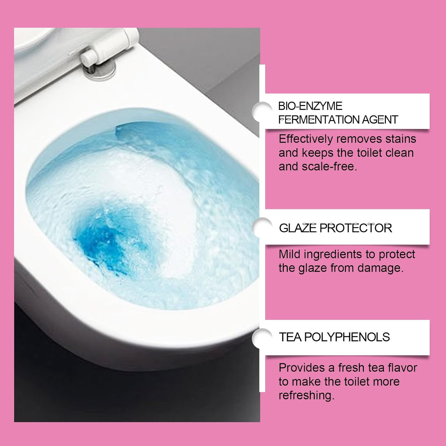 Winblot Multi-Functional Toilet Cleaning Sticks 5 Colors