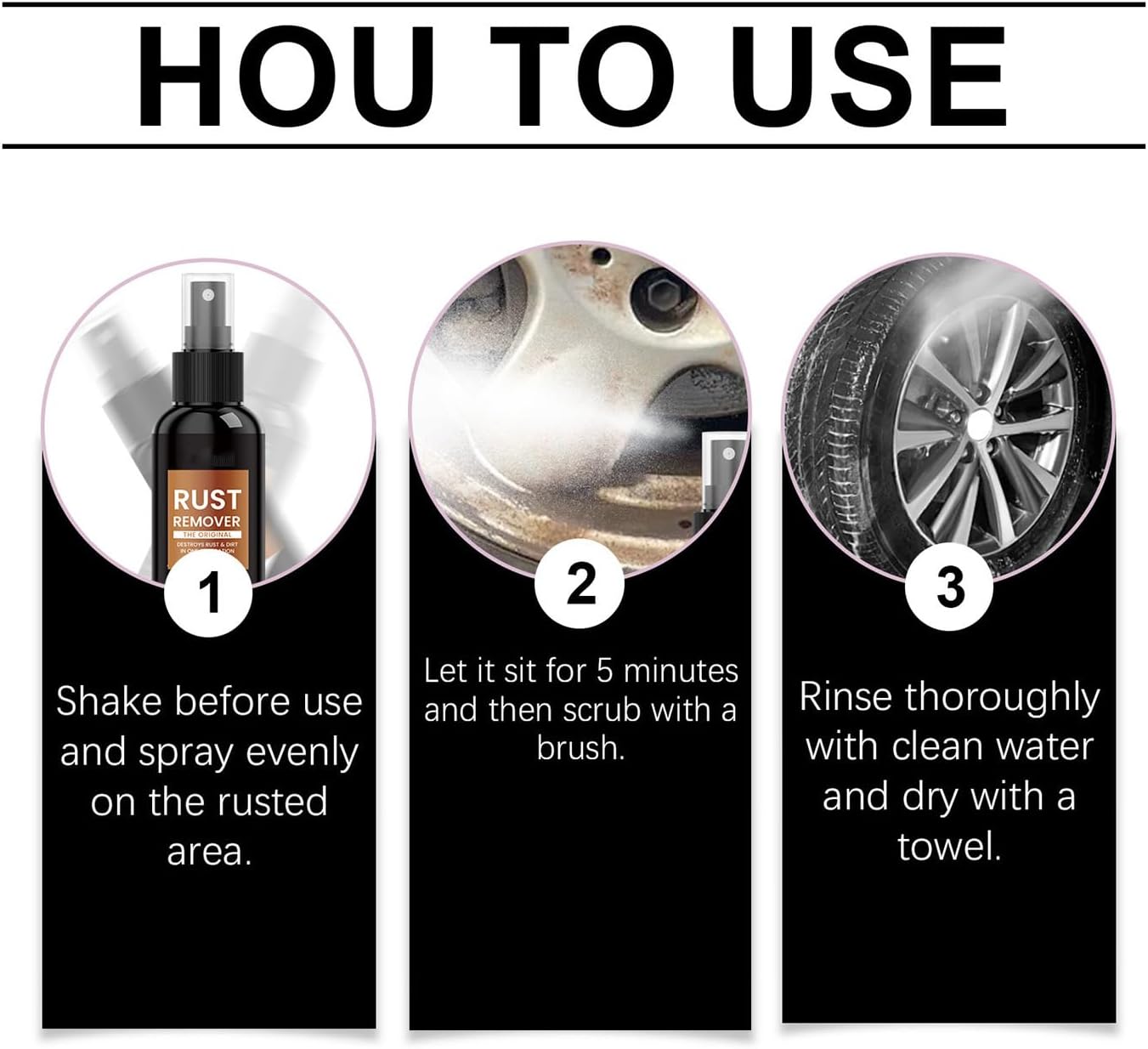 Nexa Rust Remover Spray 30ML - Fast Acting Safe Universal Use