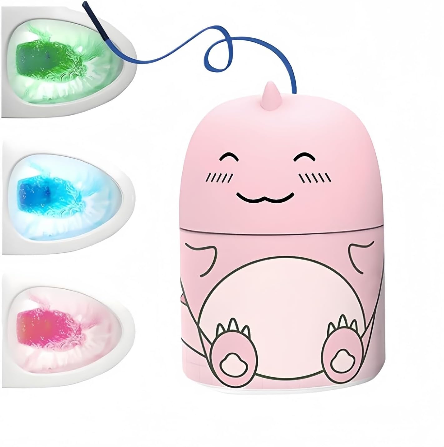 Cute Dinosaur Toilet Cleaner Bottle with Scent