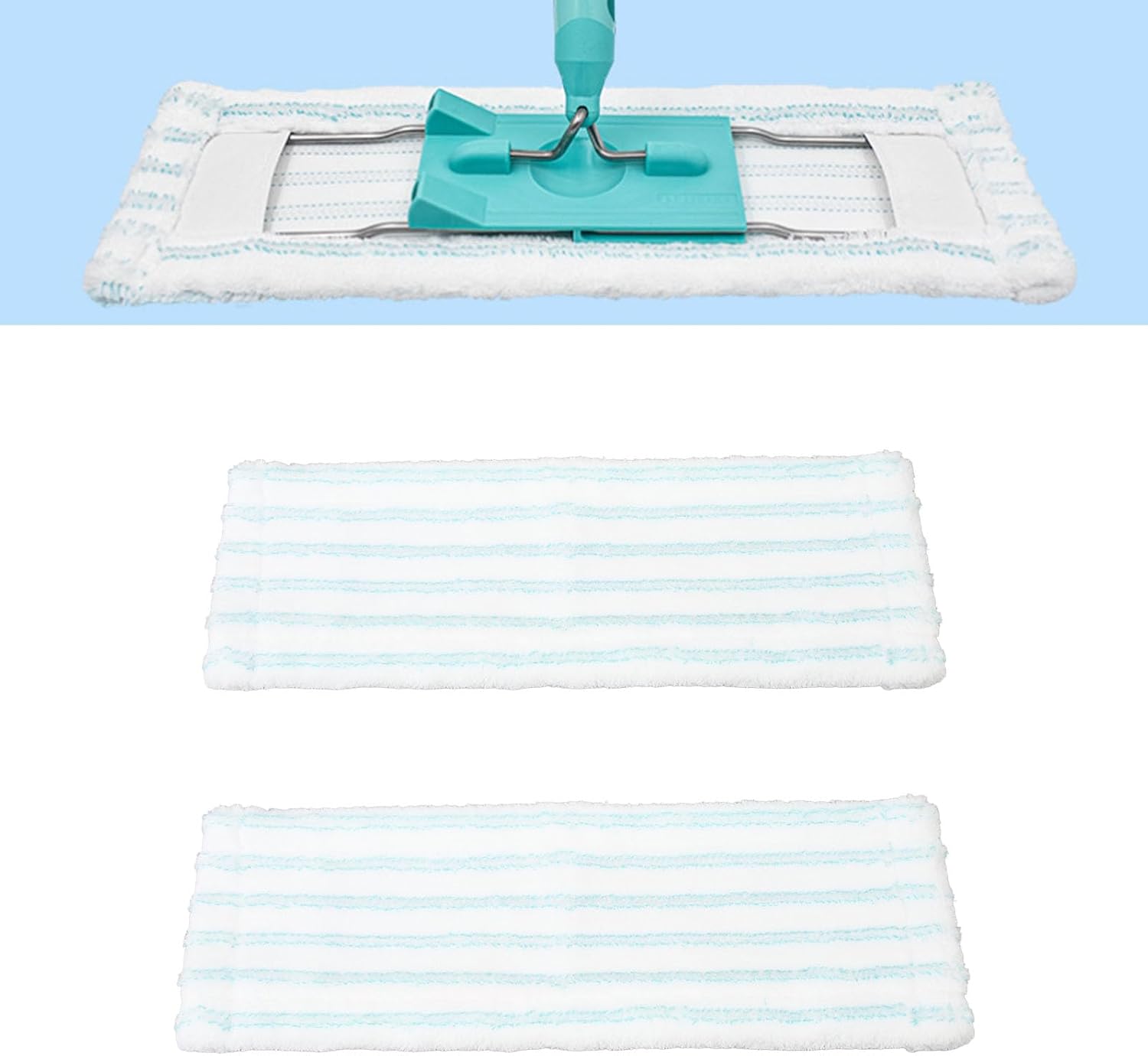 2PCS Ultra Fine Fiber Mop Replacement Heads for Leifheit Profi XL
