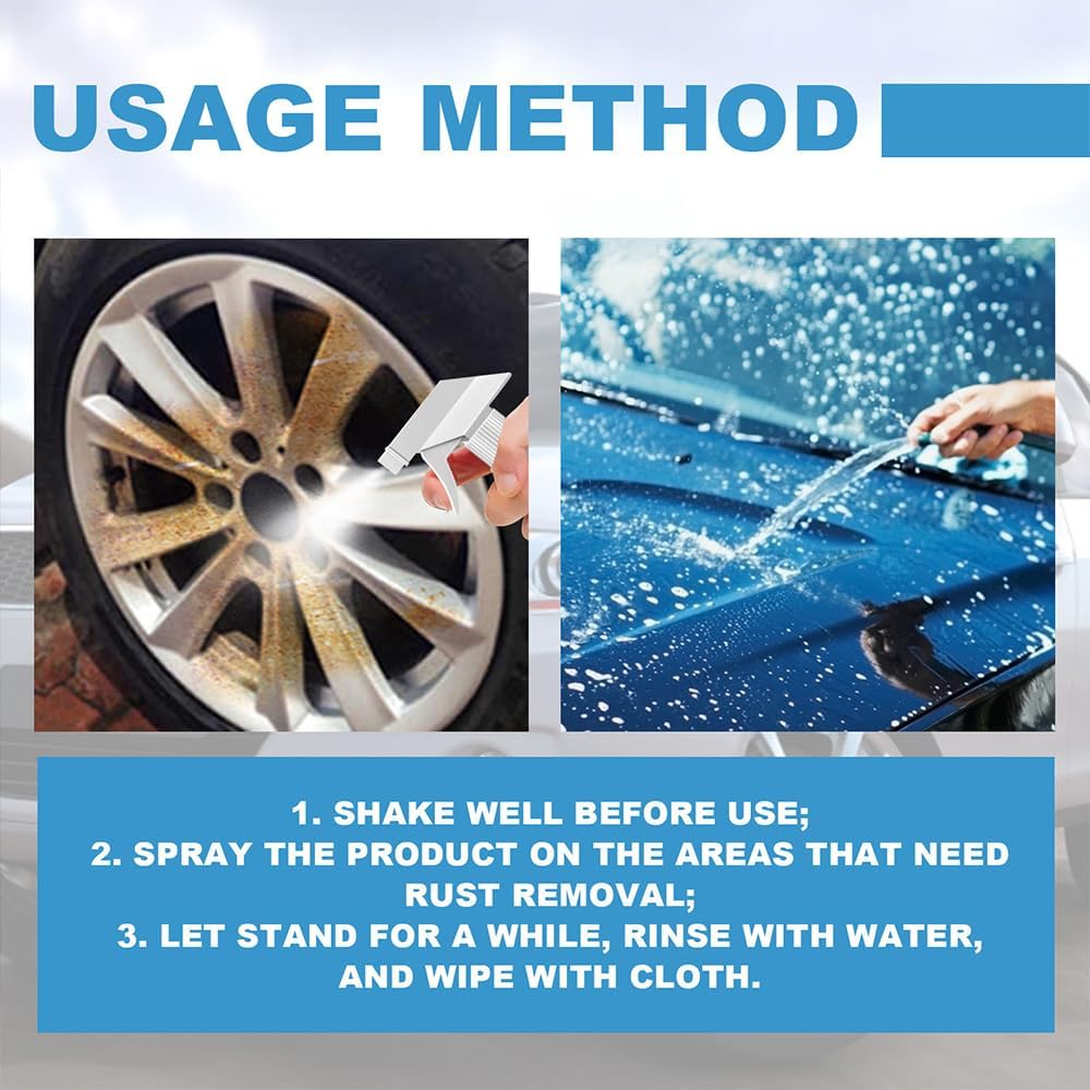Lbviceru Rust Iron Particle Remover Spray