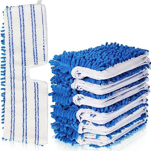 Chengu 12-Piece Microfiber Flip Mop Refills Replacement Heads