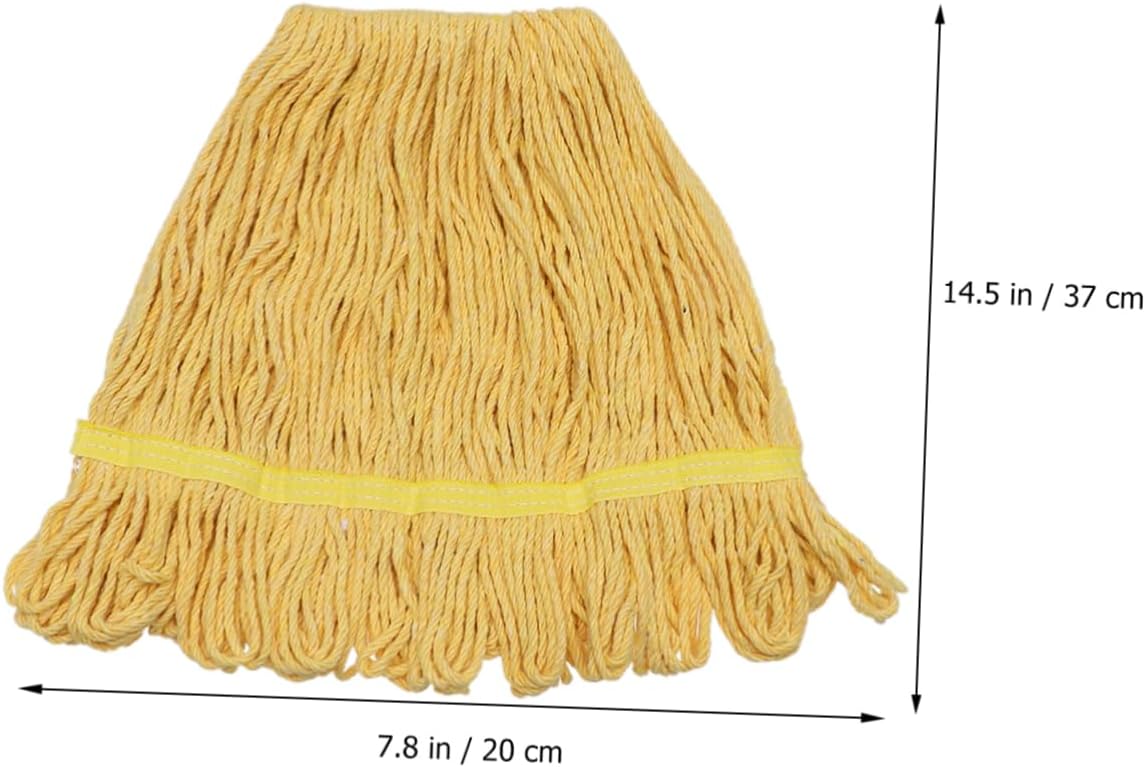 Ipetboom 1pc Cotton Mop Cloth Replacement Head