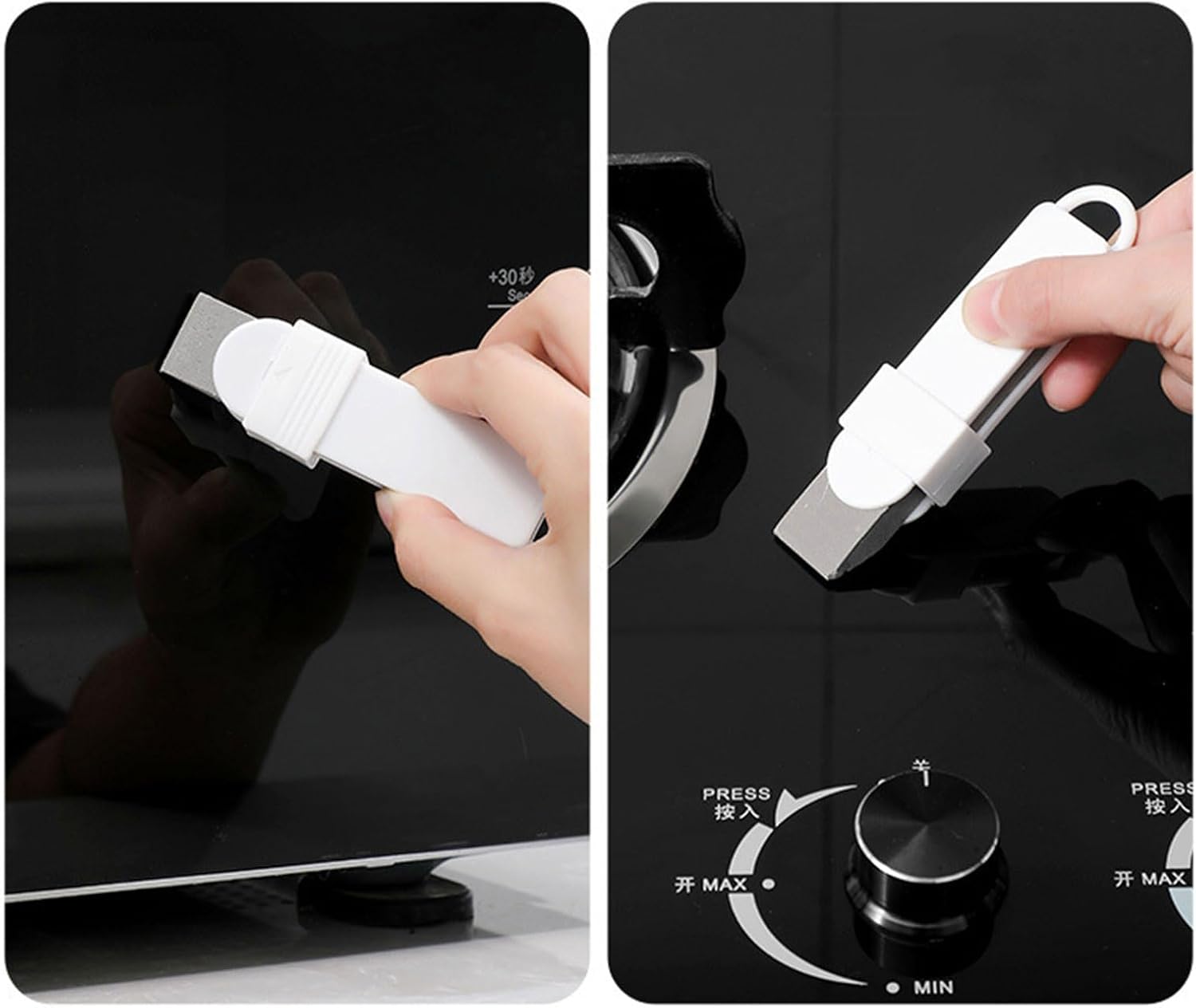 Geavonyg Rubber Scale Cleaner for Kitchen and Bathroom