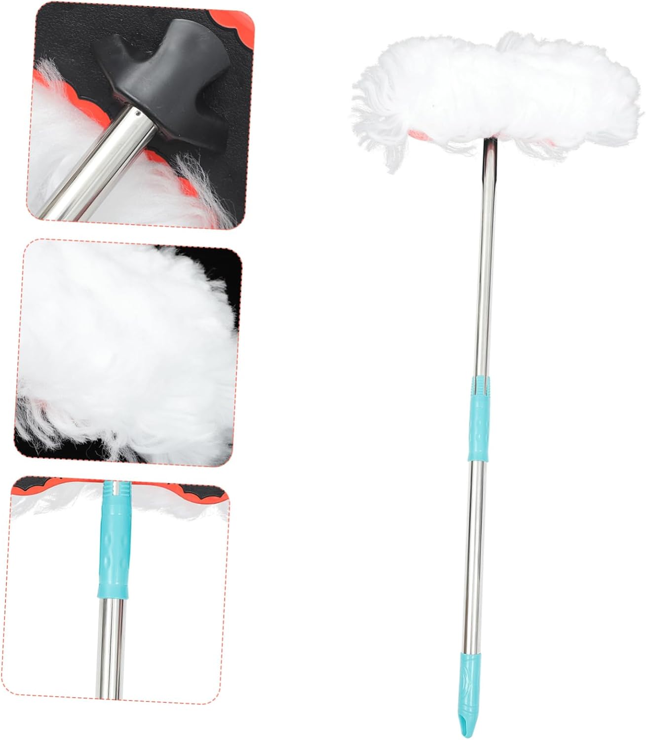 Multifunctional Retractable Mop for Car and Furniture Cleaning