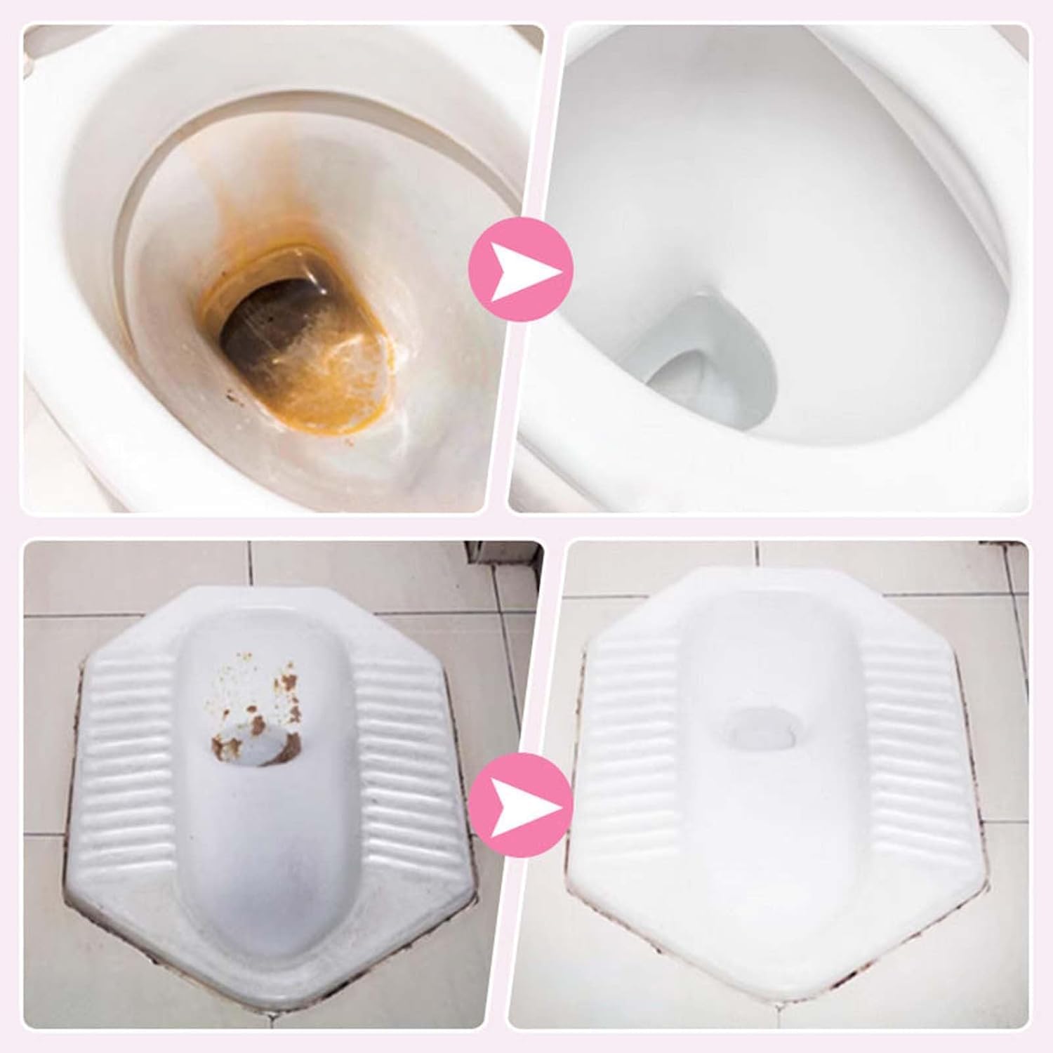 Vulvv Multi-functional Toilet Cleaning Sticks Freshness Cleanliness