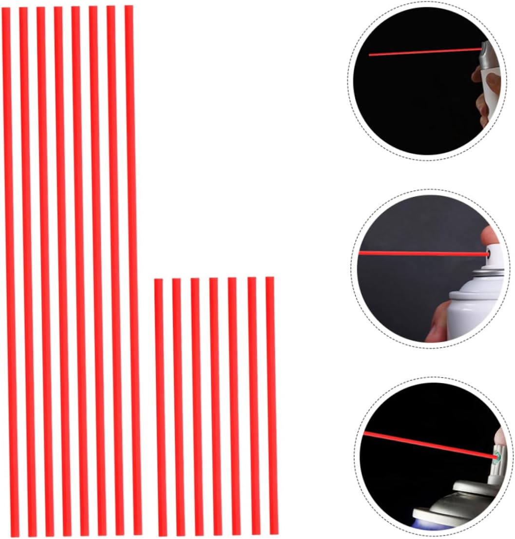 POPETPOP 40 Pcs Long Nozzle Spray Can Tubes for Rust Remover Extensions