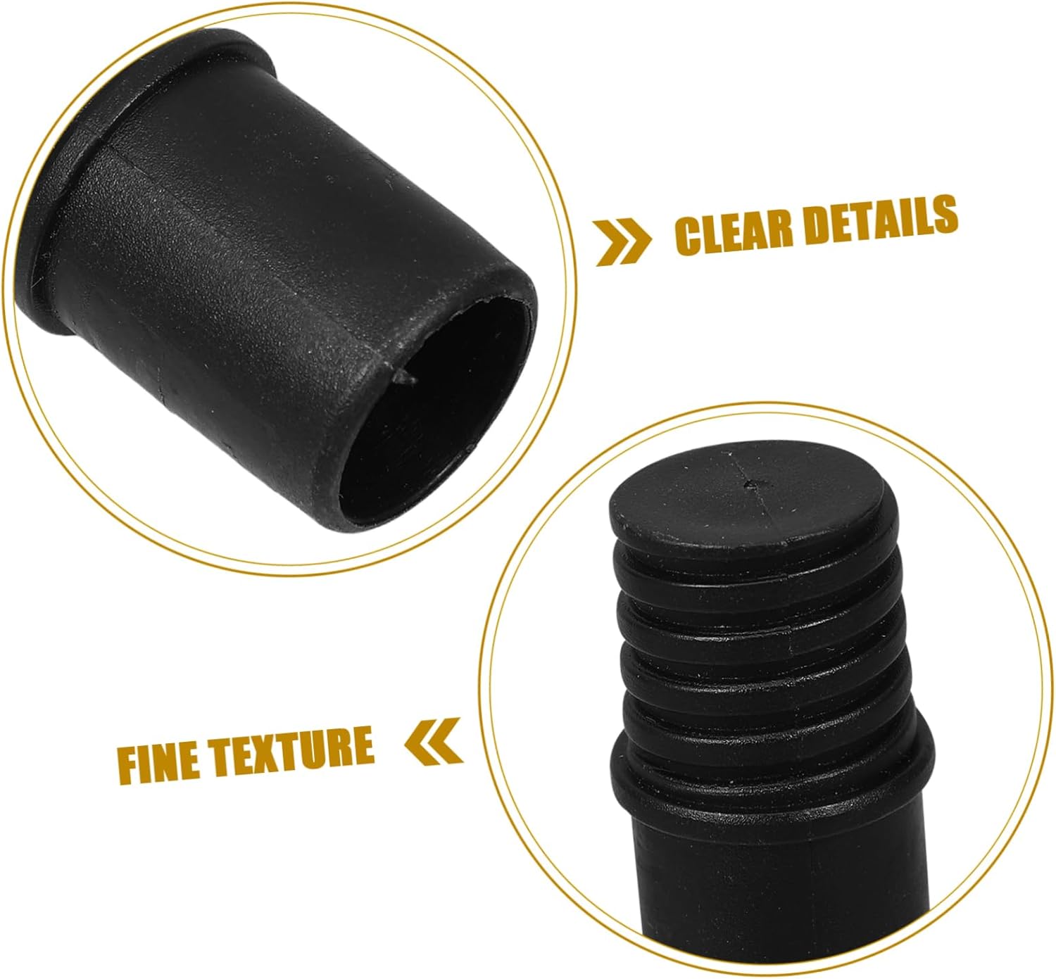 2pcs Threaded Handle Tip Adapter for Mops and Brooms 1