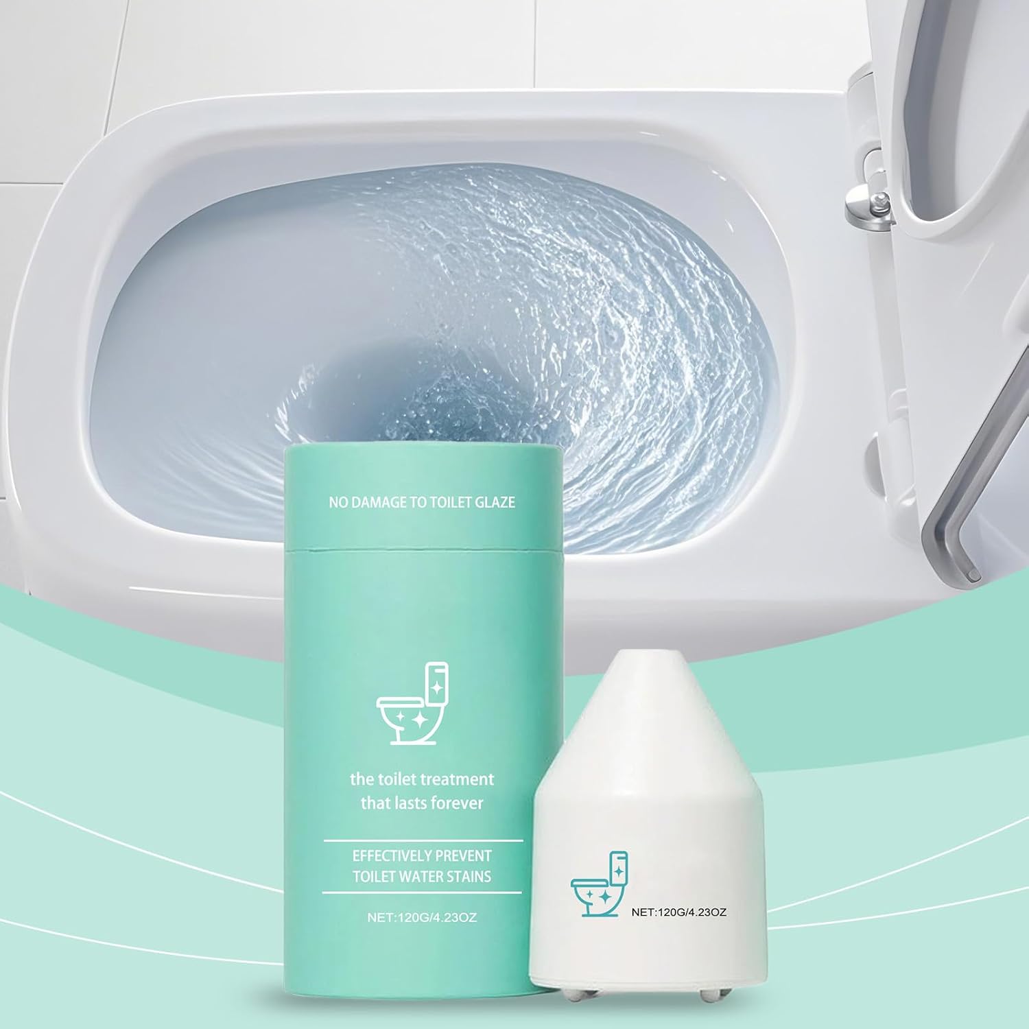 Krazy Pro Toilet Cleaner Automatic Refreshing 10 Year Fresh Scent