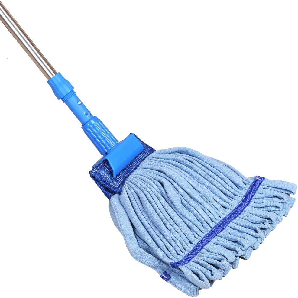 QIPENG 18 Microfiber Mop Head Replacement Pack of 2 Blue 1