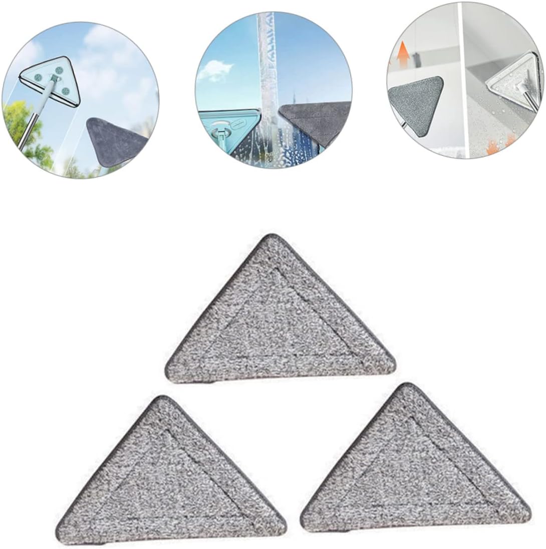 Minkissy 9pcs Triangle Mop Replacement Pads
