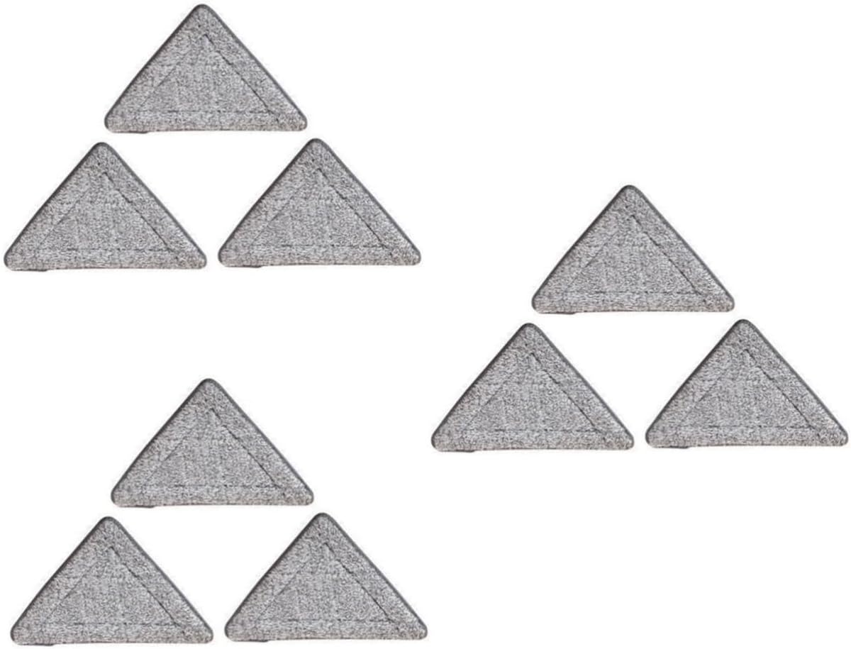 Minkissy 9pcs Triangle Mop Replacement Pads