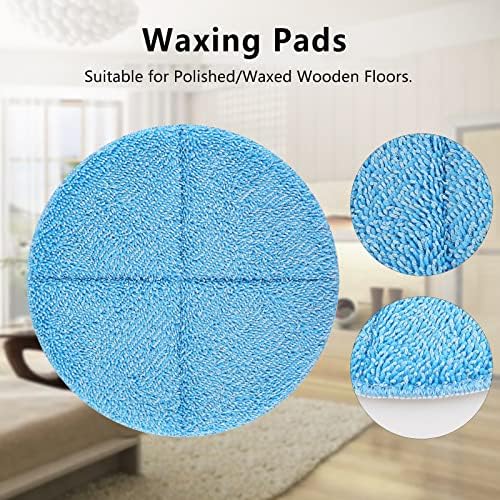 GreeSuit Electric Mop Pads 8 Pack 728in Round Replacement