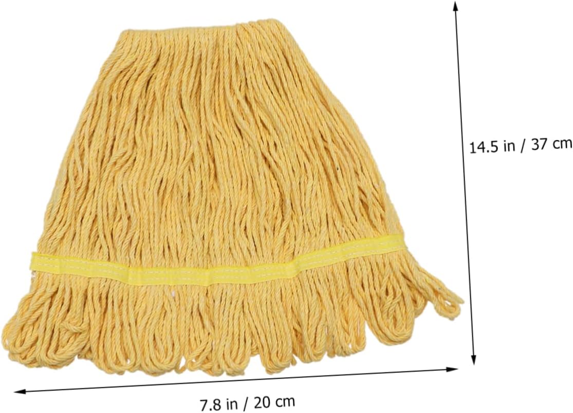 Ipetboom 1pc Cotton Mop Cloth Replacement Head