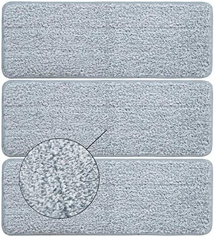 Bulletproof Microfiber Mop Pads - 3 Pack for WetDry Cleaning