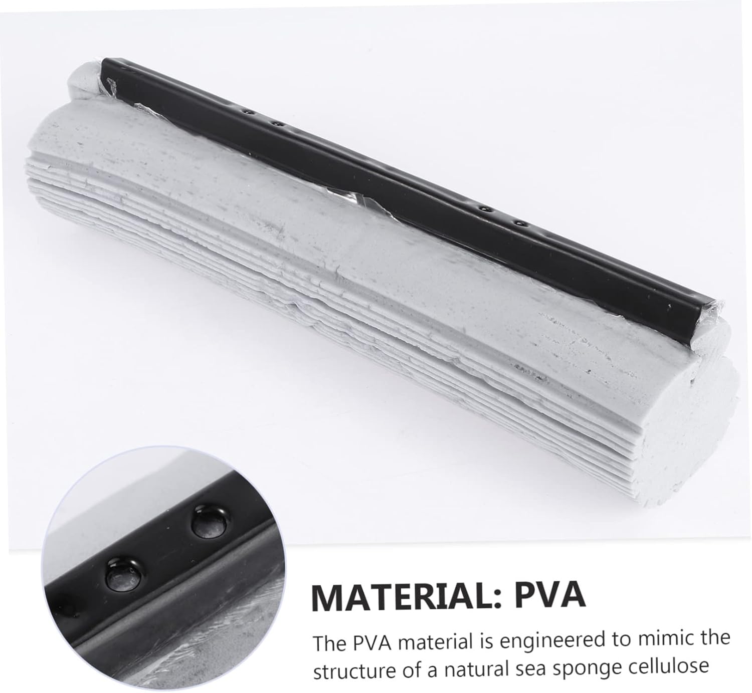 3pcs PVA Sponge Mop Head Refills for Tile and Laminate Floors