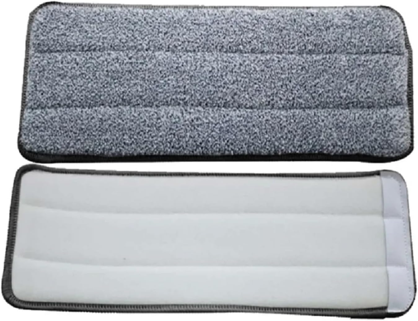Vamarads 40cm Microfiber Mop Pad Replacement Kit 5pcs Gray