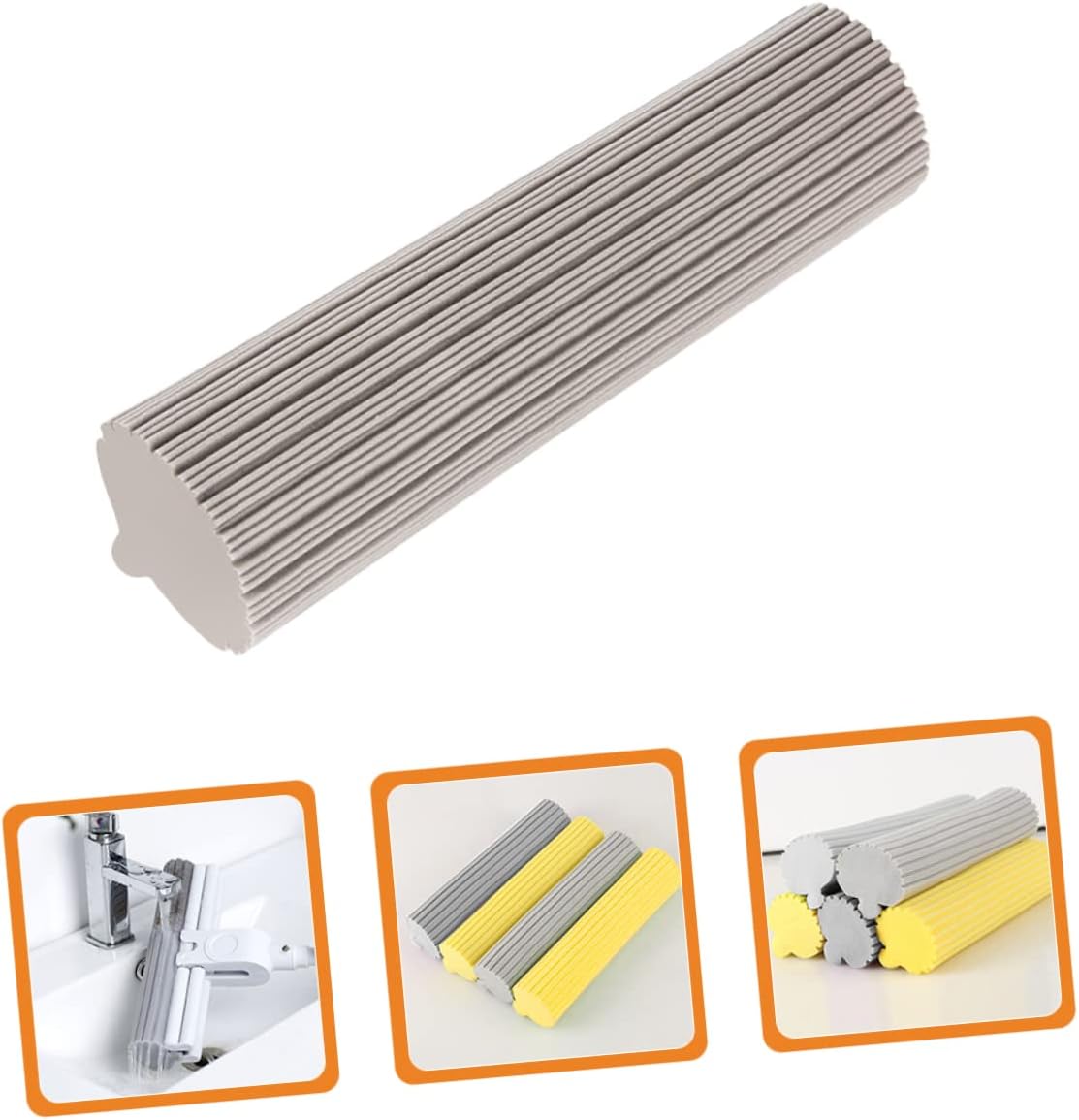 Ipetboom Sponge Mop Head Replacement for Tile Marble Wood Floors