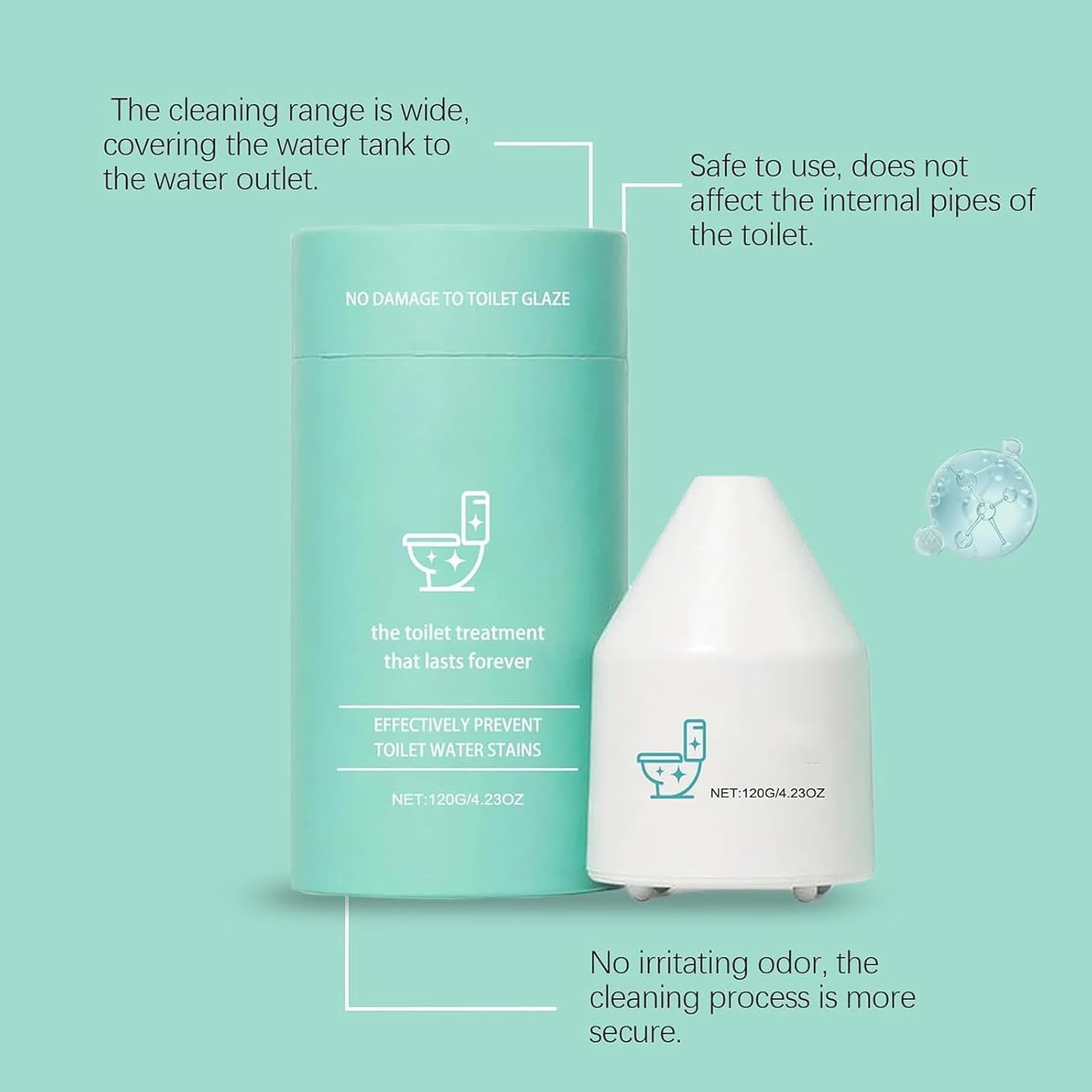 Krazy Clean Toilet Cleaner with Fresh Scent