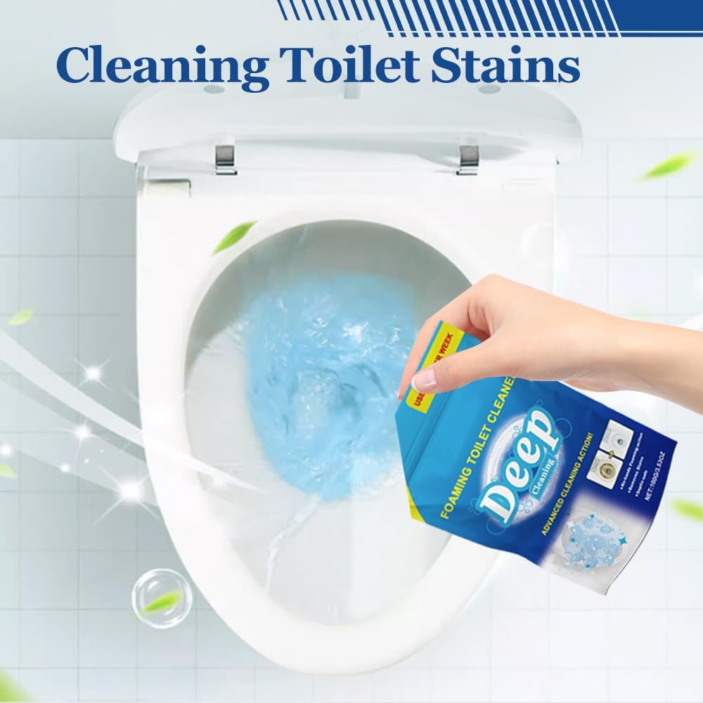 Eadwe Toilet Cleaner Foaming Powder for Deep Cleaning
