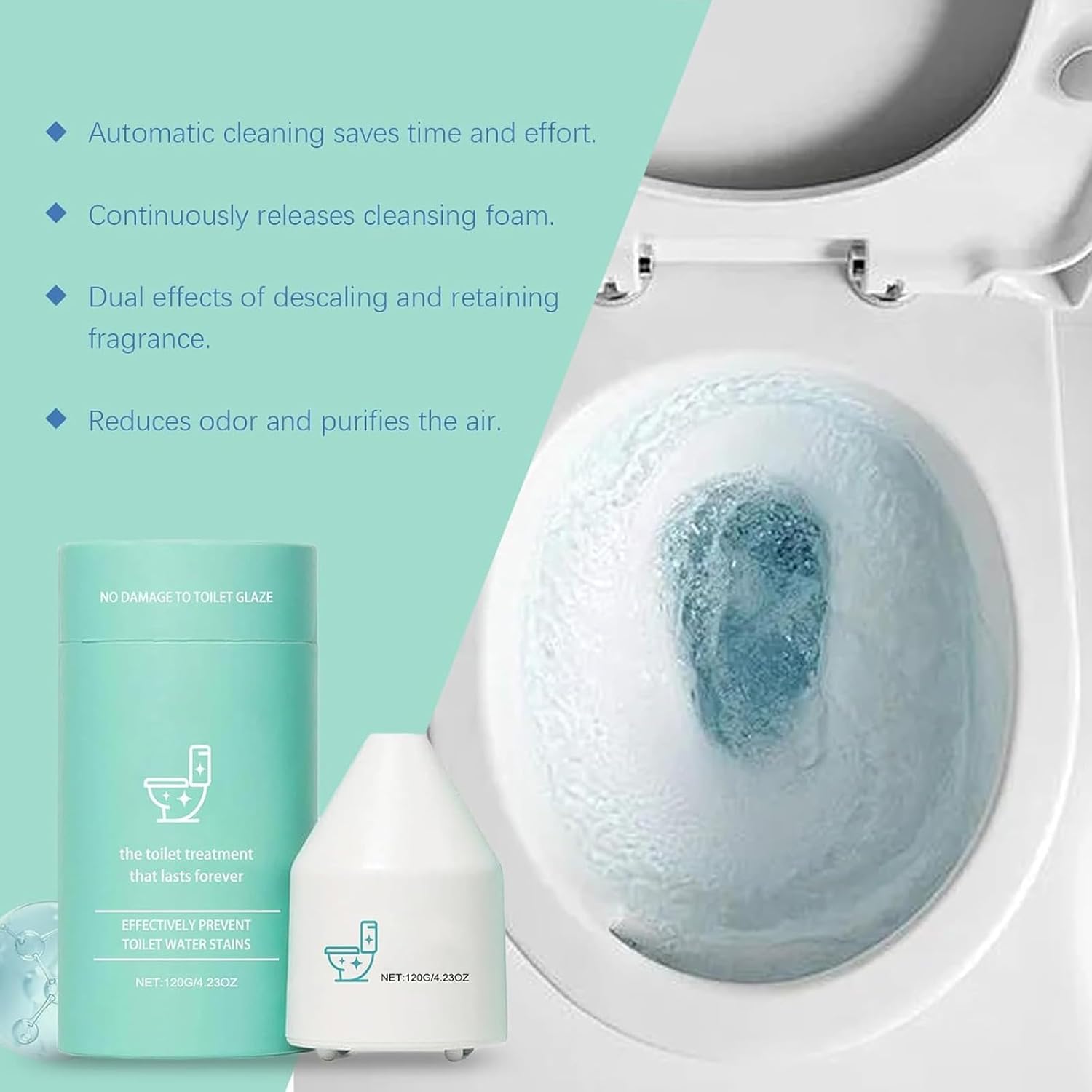 Krazy Clean Toilet Cleaner with Fresh Scent