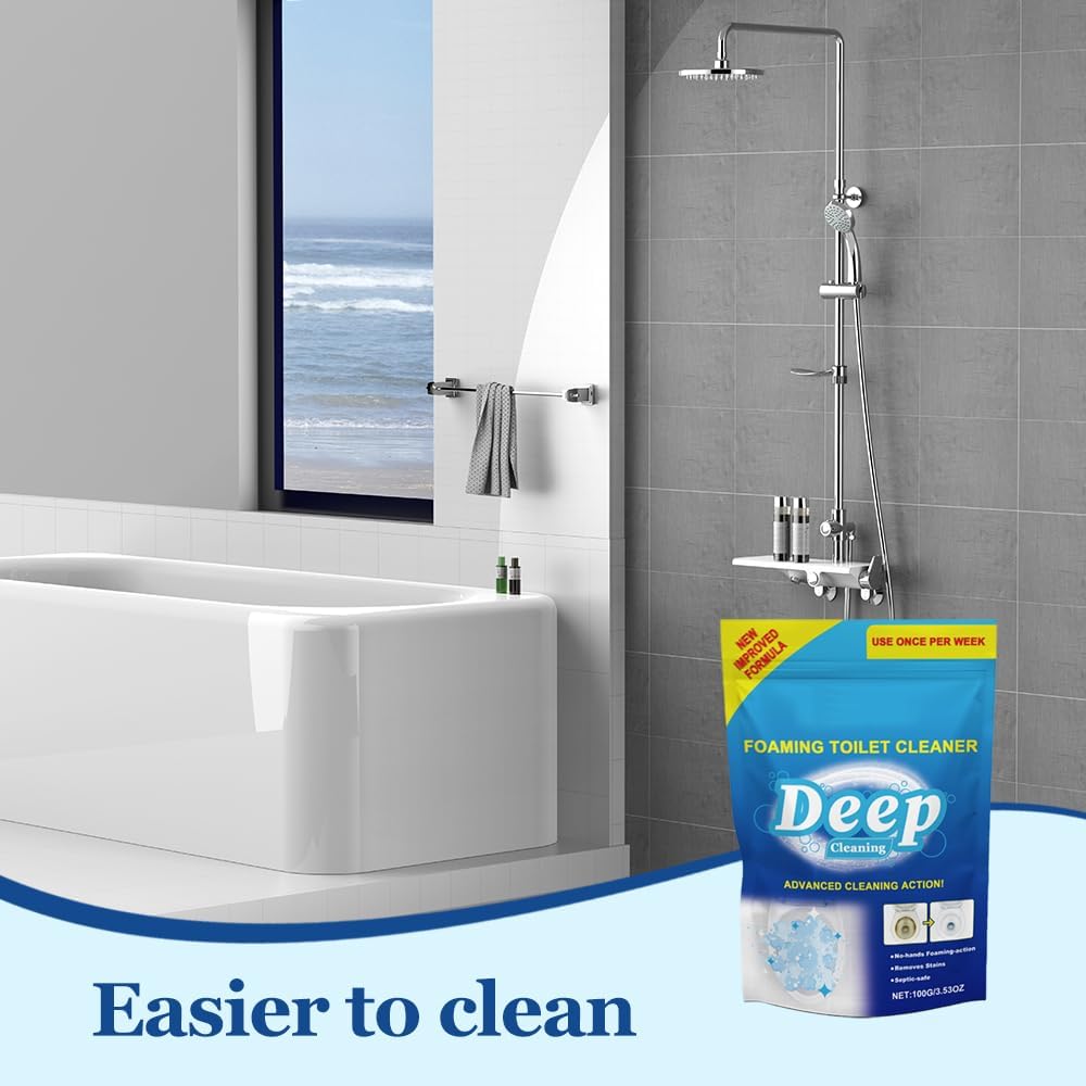 Eadwe Toilet Cleaner Foaming Powder for Deep Cleaning