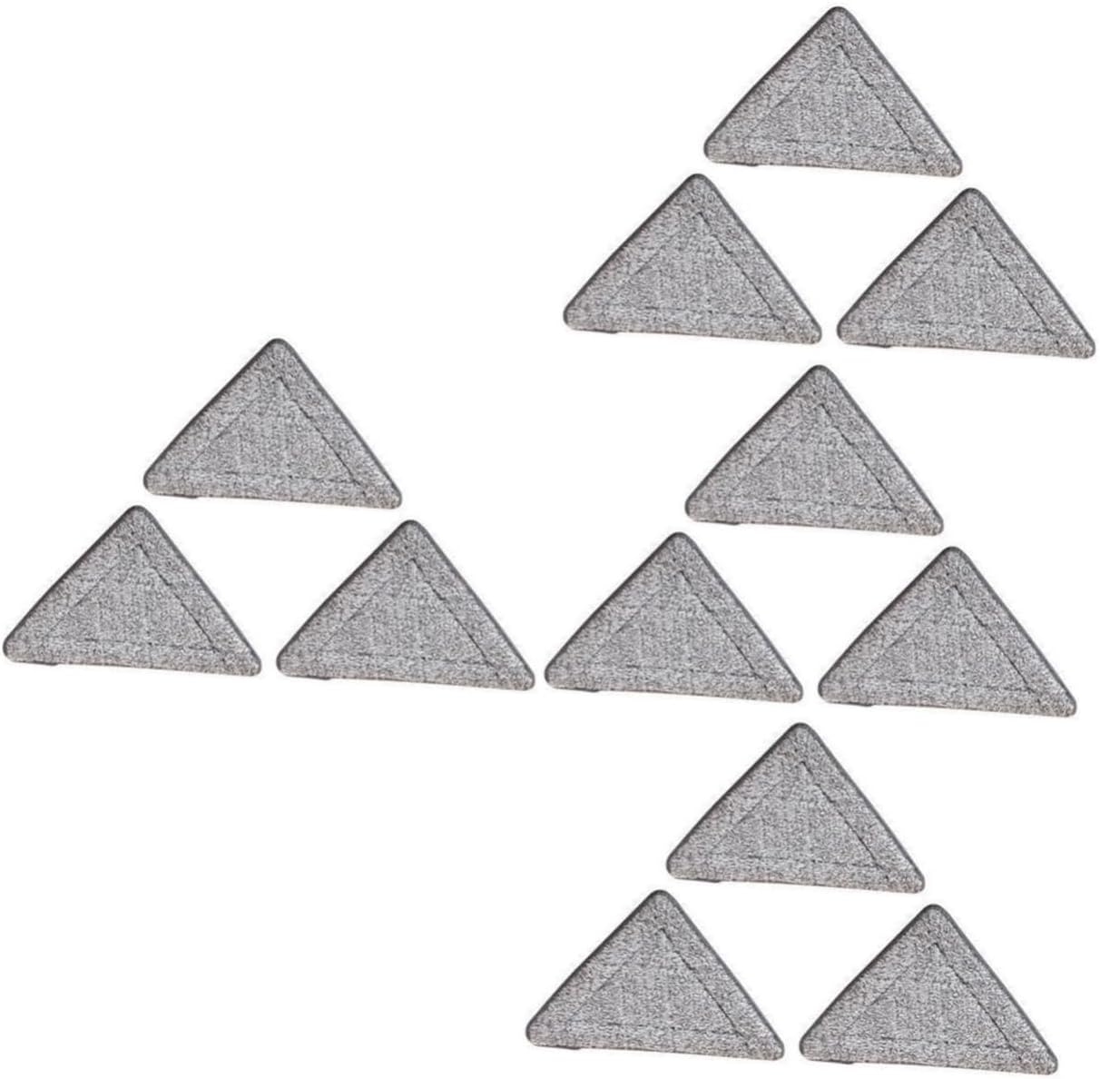 4 Sets Triangle Mop Pads Replacement Heads Minkissy