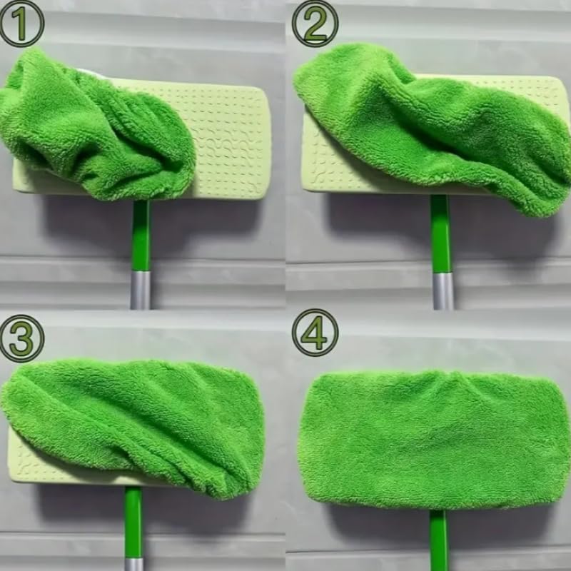 6Pcs Microfiber Mop Pads for Swiffer Sweeper - Washable Reusable Refills