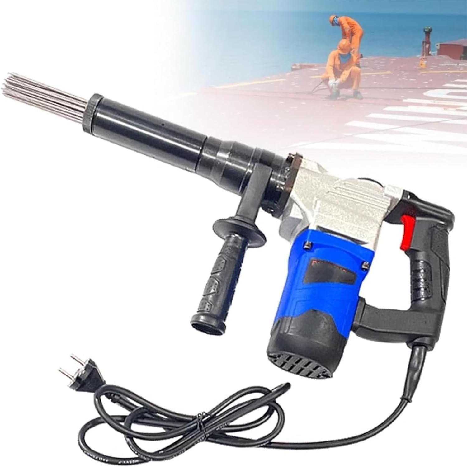 Electric Needle Rust Remover 220V Industrial Tool