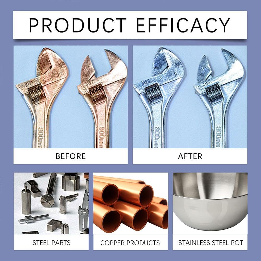 High Efficiency Rust Remover 120ml for Steel and Iron