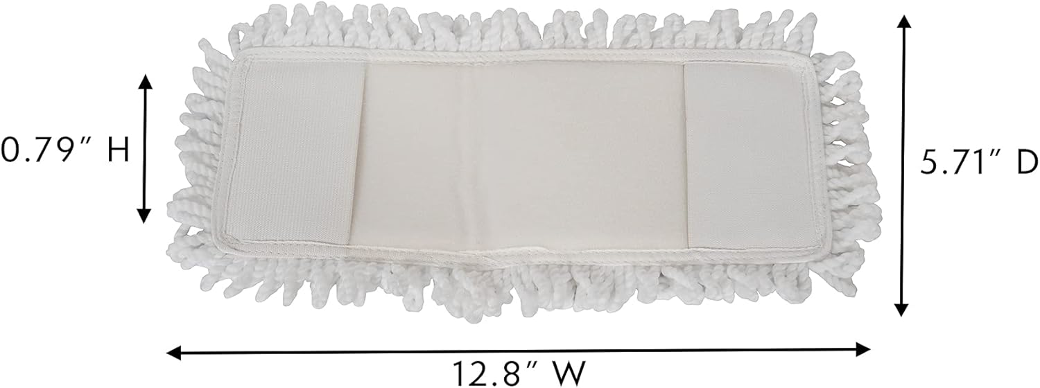 Harper Bamboo Dust Mop Pad Refill 2-in-1 WetDry