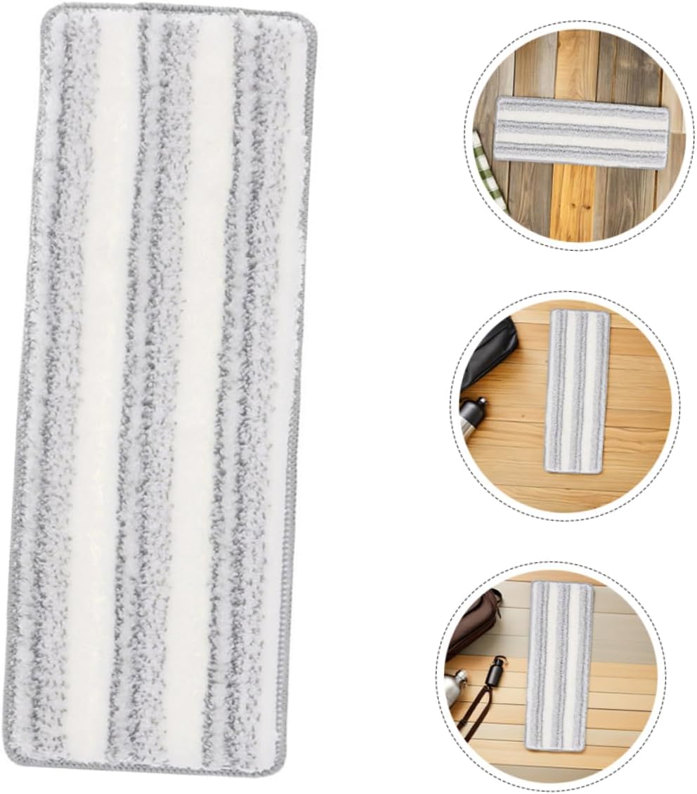 5pcs Microfiber Mop Pads Self-Adhesive Reusable