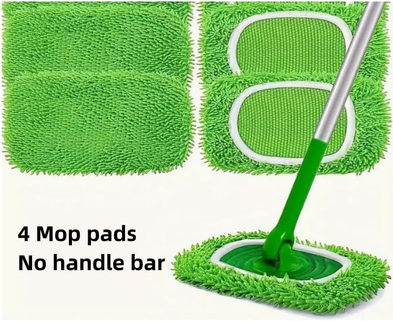 6Pcs Microfiber Mop Pads for Swiffer Compatible